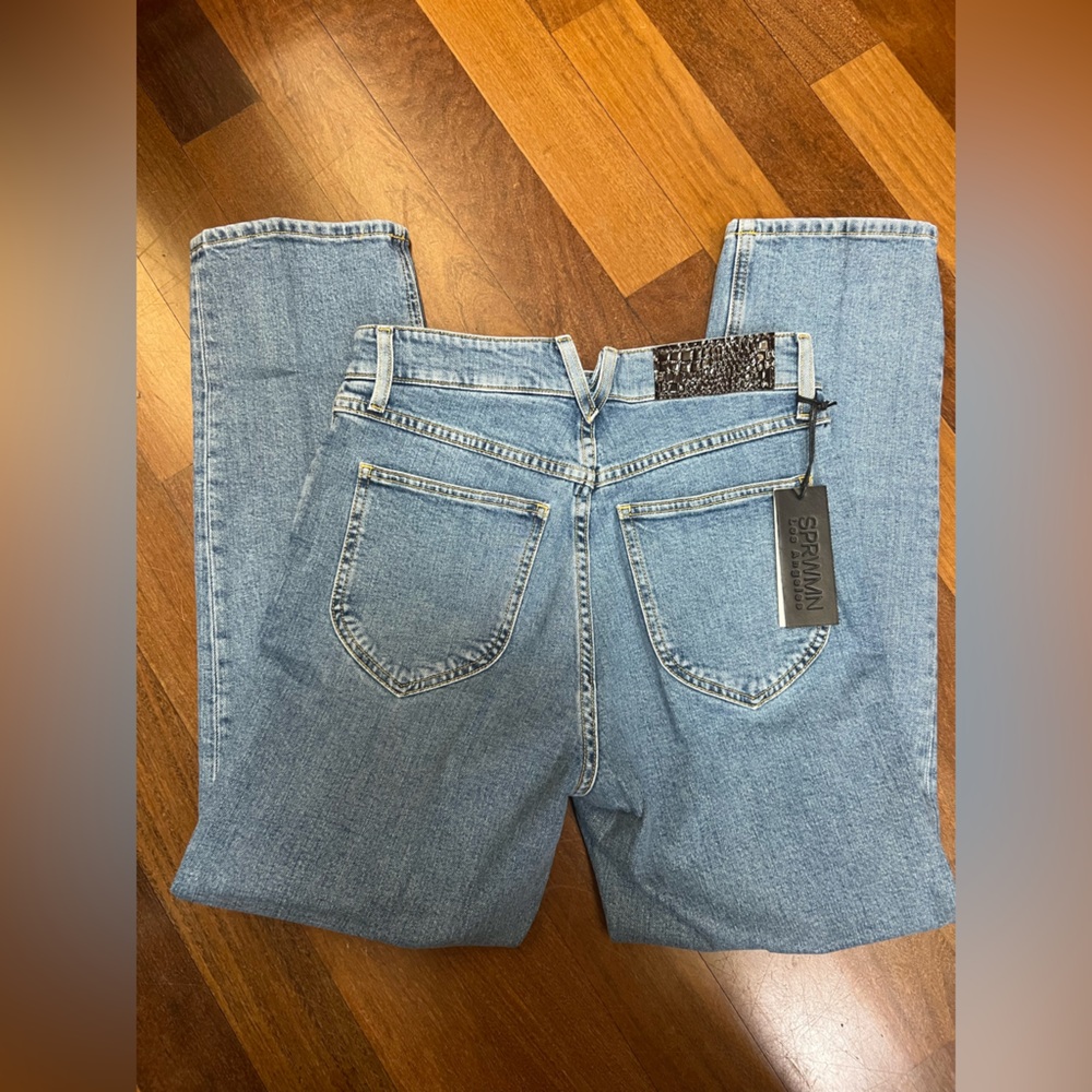 SPRWMN NWT Rosa Skinny Straight Leg Denim 29 - Picture 2 of 6